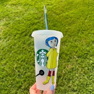 Coraline designed Starbucks Reusable Venti Cold Cup